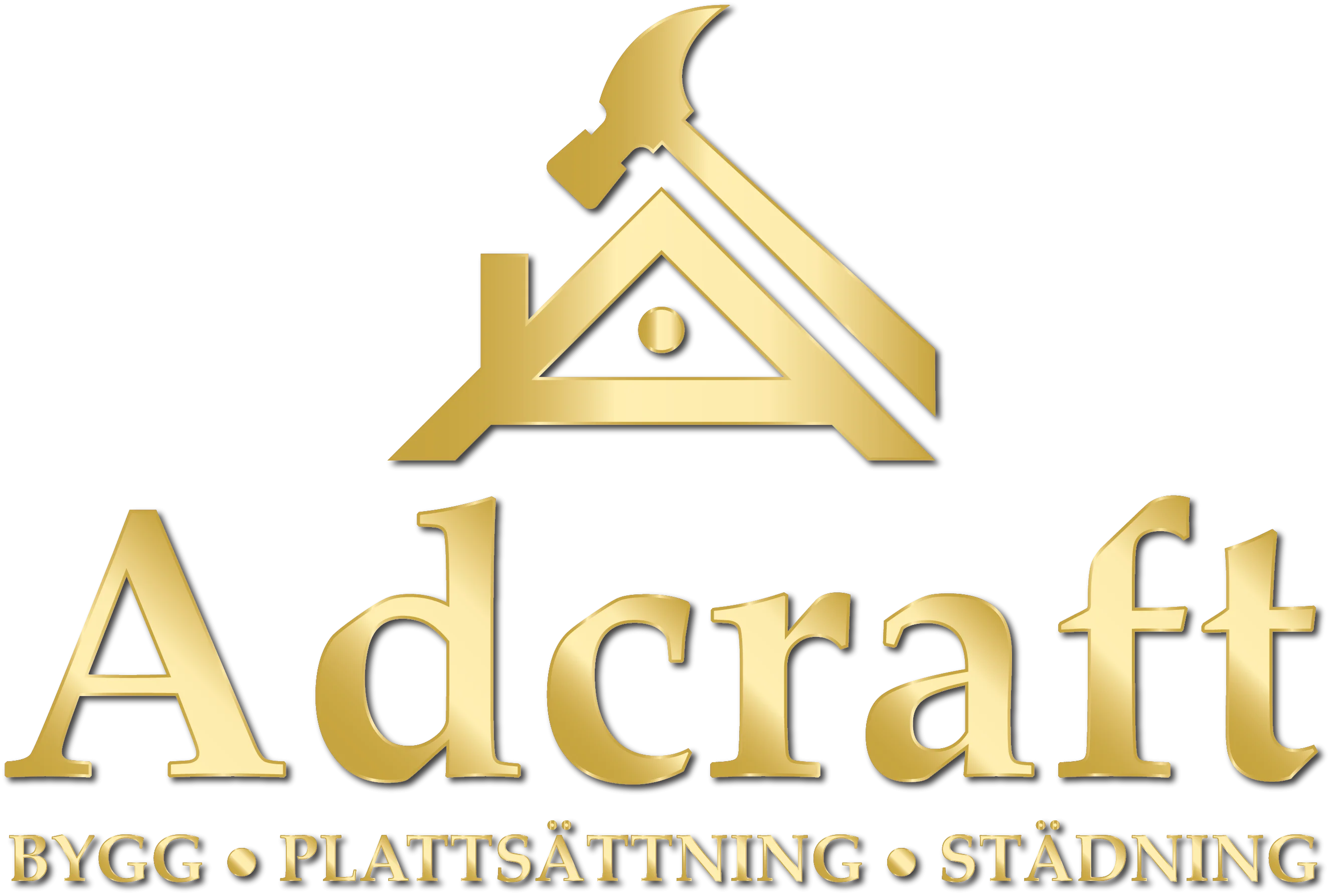 Adcraft bygg svart bakgrundsplatta Byggföretag Ale